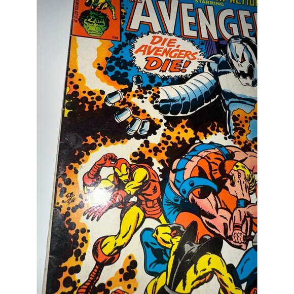 Marvel Comics Group THE AVENGERS Super Action #28 (Marvel Comics 1980) Ultron - Picture 3 of 6